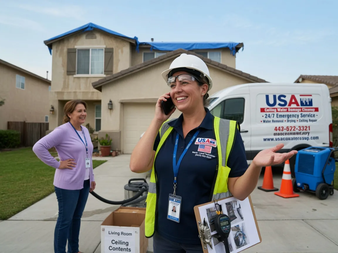 Ceiling Water Damage Restoration Des Moines, IA FAQs